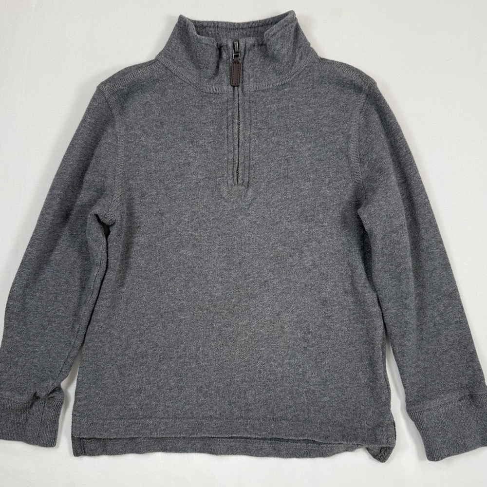 CREWCUTS Boys Quarter Zip Pullover XS Preppy Classic Cozy Casual‎ Layering